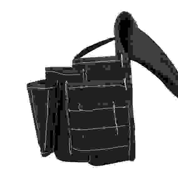 Поясная сумка монтажника Deli DL-P5 270 x 190 x 140мм, 7 карманов, ткань Оксфорд 600D