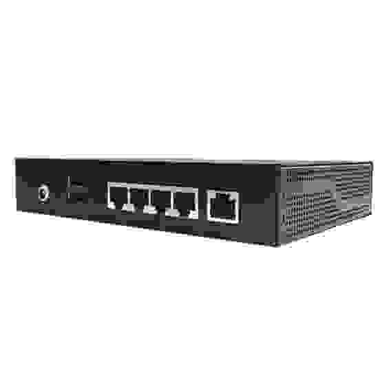 Платформа системного блока с ЦПУ Caswell CAF-0251 Fanless Appliance, CPU: Intel Atom N3350, RAM 8GB, 64GB SATADOM, 4x1G Copper, 24W PSU