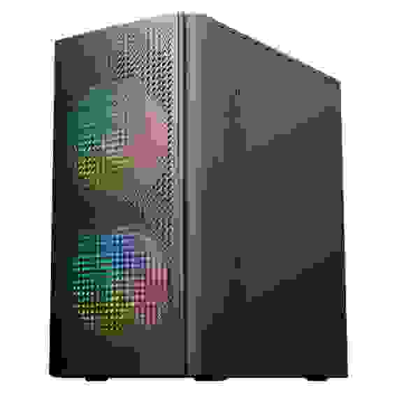 Корпус для ПК ACD M2-500 с блоком питания PSU 500W; mATX, USB3.0+USB1.1*2+HD Audio; FAN 3x120 mm