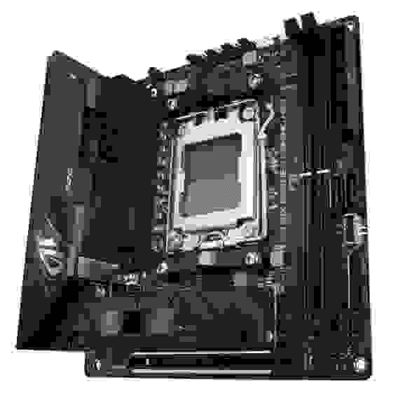 Материнская плата ASUS ROG STRIX B650E-I GAMING WIFI AM5 mini-ITX 2xDDR5 PCIEx16 2xM.2 2xUSB-C HDMI 2.5GLAN Wi-Fi 6E (90MB1BI0-M0EAY0)