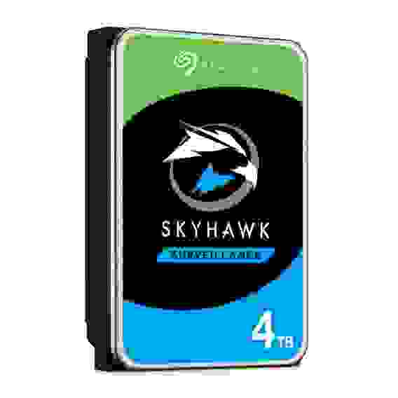 Жесткий диск Seagate SkyHawk Surveillance ST4000VX016 4TB 3.5" SATA 6Gb/s, 5400rpm, 256MB, 24x7, CMR, Air, Bulk