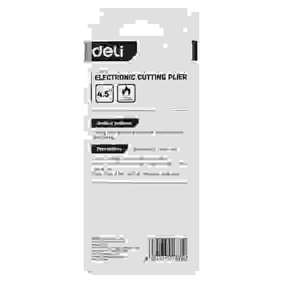 Кусачки Deli DL2705 130мм, сталь CrV, пластиковая ручка