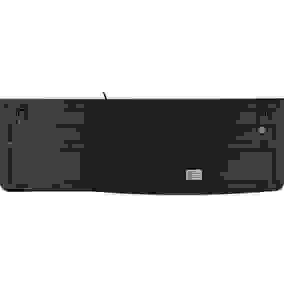 Клавиатура Logitech K120 черная, офисная, 104 клавиши, защита от воды |920-002583| USB 1.5м, RTL