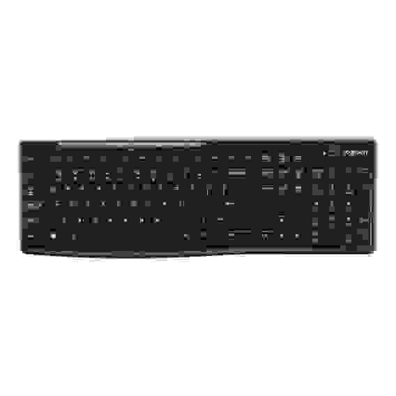Клавиатура беспроводная Logitech K270 |920-003058| приемник Unifying, 2 батарейки AAA, RTL