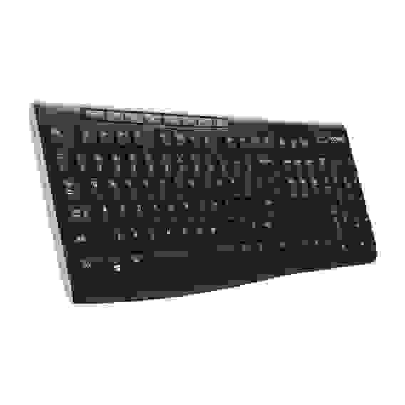Клавиатура беспроводная Logitech K270 |920-003058| приемник Unifying, 2 батарейки AAA, RTL