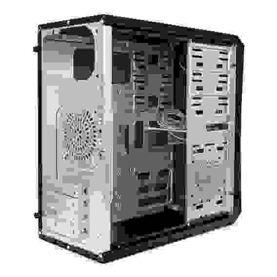 Корпус Minitower ExeGate BA-201 (mATX, без БП, 2*USB, аудио, черный)