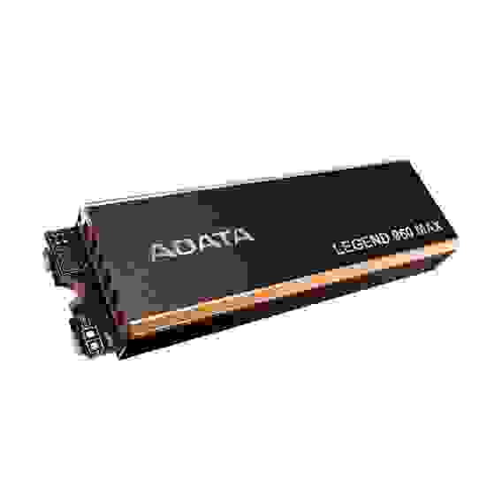 Твердотельный накопитель SSD LEGEND 960 MAX 1TB M.2 2280 ALEG-960M-1TCS PCIe Gen4x4 with NVMe, 7400/6000, MTBF 2M, 3D NAND, 780TBW, SMI SM2264, work with PS5, Heat Sink, RTL