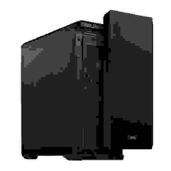 Корпус XPG DEFENDER BLACK [DEFENDER-BKCWW] (Midi-Tower, черный, TG, 120mm fan*3)