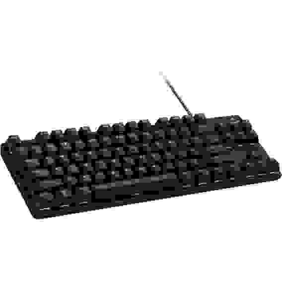 Клавиатура игровая Logitech G413 TKL SE черная, без цифрового блока, механические переключатели, белая подсветка, USB 1,8м, RTL