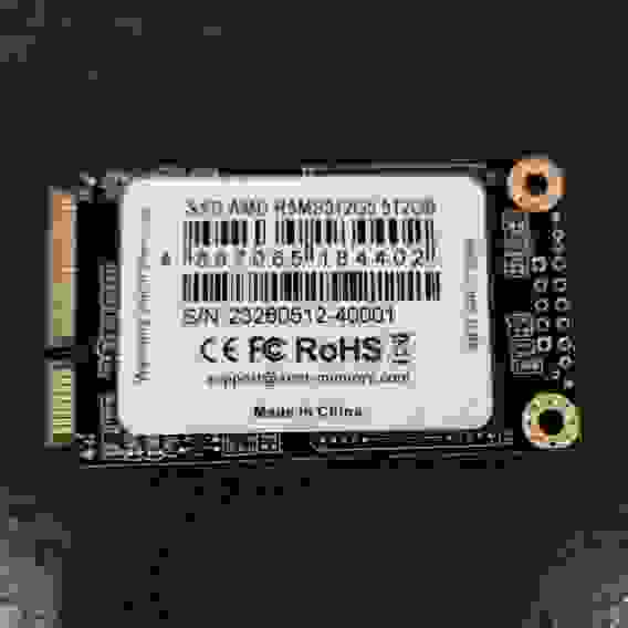 Твердотельный накопитель SSD AMD Radeon 512GB Client SSD mSATA 3D NAND Retail R5MS512G5
