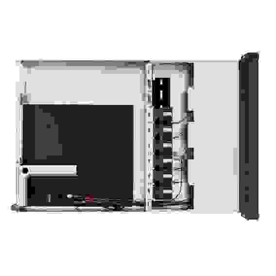 Корпус In-Win Компьютерный IW-RS110-07 Single 650w Acbel /FAN 4056mm*6/SLIMSAS *10 BP/2.5"/3.5" hot-swap HDD tray (gray color)*10/EAR SET - ear+plastic holder/handle/28"RAIL/power cord*2/I/O shield universal/ Riser Card for 1Uxx-07 series, PCIe Gen 3 x 16