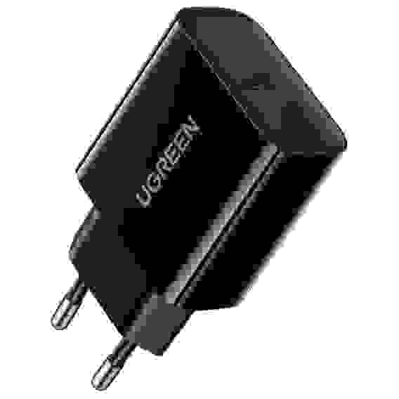 Зарядное устройство UGREEN CD137 (10191) Fast Charging Power Adapter With PD 20W EU. Цвет: черный