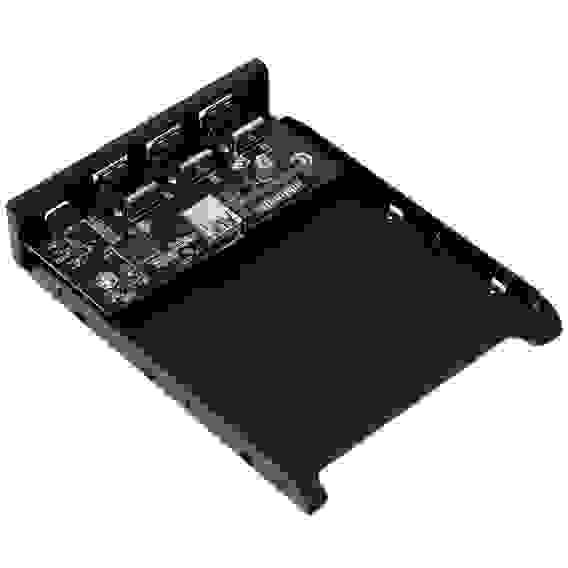 Адаптер Gembird Планка USB 3.0 на переднюю панель в отсек 3.5" 3xUSB-A 3.0 + 1xType-C