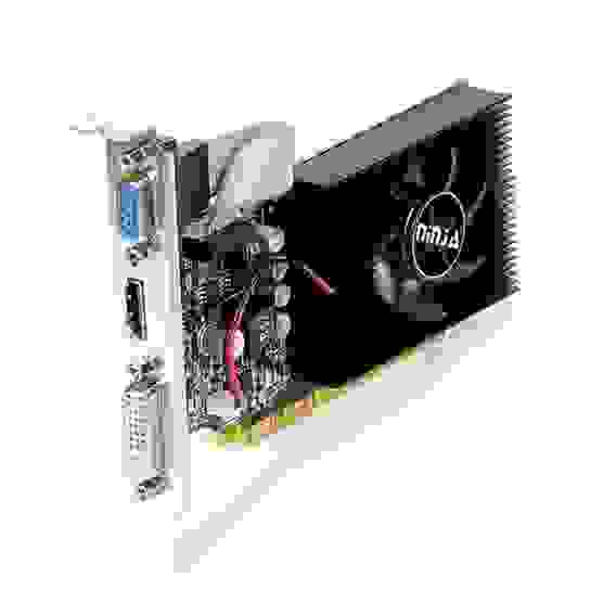Видеокарта Ninja (Sinotex) GT730 4GB DDR3 128bit VGA DVI HDMI 1FAN LP RTL