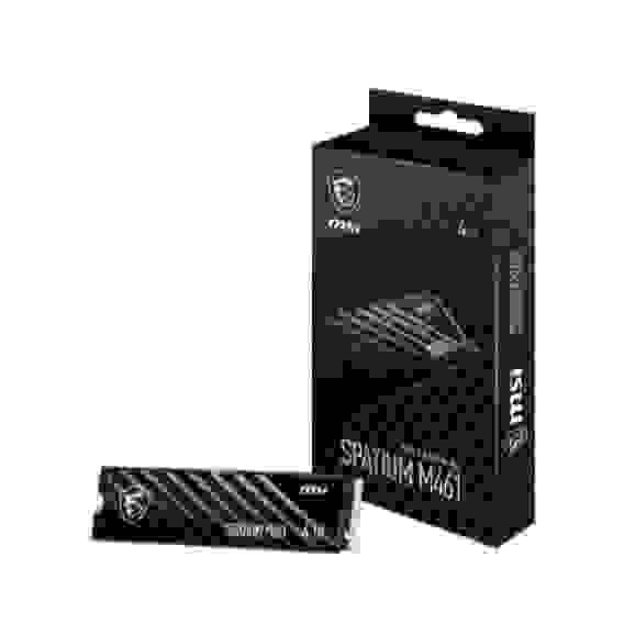 Твердотельный накопитель SSD MSI 4TB PCIe 4.0 NVMe M.2 SPATIUM M461