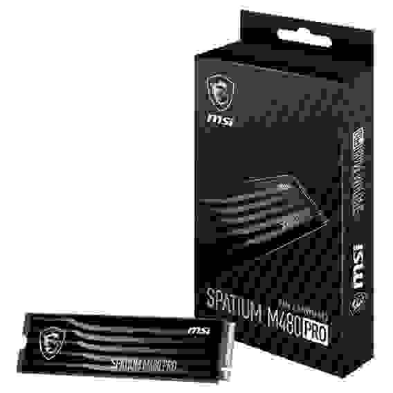 Твердотельный накопитель SSD MSI 4TB PCIe 4.0 NVMe M.2 SPATIUM M480 PRO
