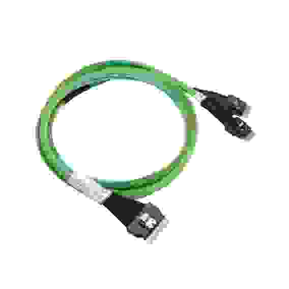 Кабель ACD RSL74-9219 (00-00973907) Slimline SASx8 (SFF8654) -to- 2 Slimline SASx4 (SFF8654)+ SFF9402, 1M, (аналог Broadcom 05-60004-00)