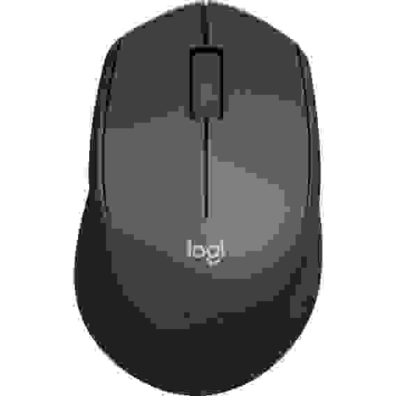 Мышь беспроводная Logitech M280 Black черная, оптическая, 1000dpi, 2.4GHz,USB-ресивер, бесшумная
