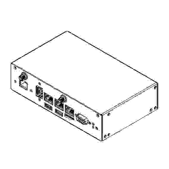 Платформа системного блока с ЦПУ LEX PM2426-40F Промышленный компюютер для сетевых применений Chassis: PALM, MB: 2I380NX-D94, J1900 CPU, DDR3L 4Gb, 3x INTEL Giga LAN I211-AT, 2x USB, VGA, DC IN Power Jackwith preinstalled M213A/CN052 (1*SFP I210S), CN04