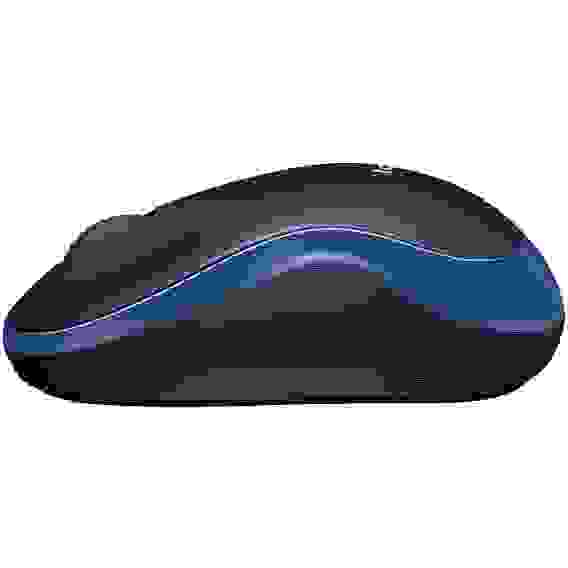 Мышь беспроводная Logitech M185 Blue синяя, оптическая, 1000dpi, 2.4GHz, USB-ресивер Logitech Unifying®, {10} (028852)