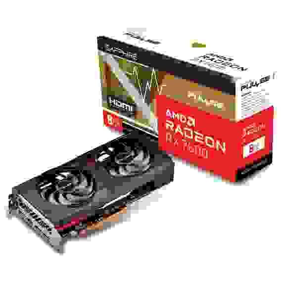 Видеокарта Sapphire RX7600 PULSE 8GB GDDR6 128bit 3xDP HDMI 2FAN RTL