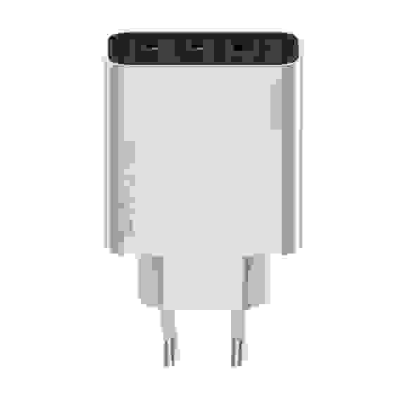 Сетевое зарядное устройство CUKTECH GaN Charger 65W Type-C x2, USB-A x1