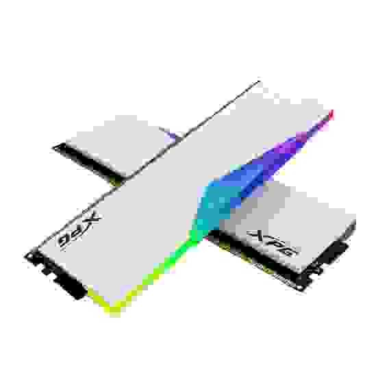 Модуль памяти ADATA 64GB DDR5 6000 DIMM XPG Lancer RGB 2*32, 1.35V, CL30-40-40, On-Die ECC, Power Management IC, white