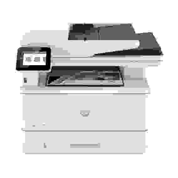 HP LaserJet Pro 4103dw А4, МФУ, лазерное, черно-белое, 40стр/мин, 1200dpi, 1200МГц, 512Мб, 50АПД, 100+250, Ethernet /USB/WiFi, 3050стр/картридж, (2Z627A#B19)