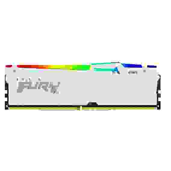 Модуль памяти Kingston 32GB DDR5 6000MHz DIMM FURY Beast White EXPO RGB CL36