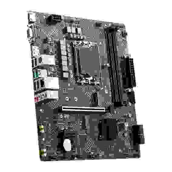 Материнская плата MSI PRO H610M-G H610, LGA1700, 2*DDR5, 1*PCIEx16, 1*PCIEx1, 1*M.2, 4*USB3.2Gen1, 6*USB2.0, 4*SATA3.0, 1G, VGA, DP, HDMI, M-ATX, RTL