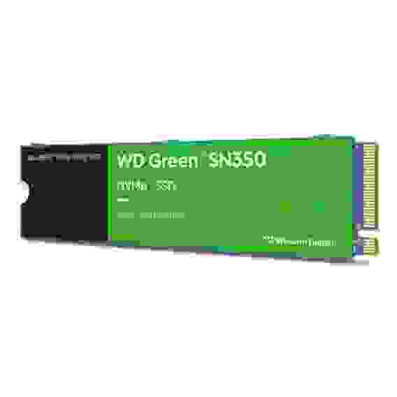 Твердотельный накопитель SSD Western Digital Green 500Gb, NVMe, R/W 2400/1650 Mb/s, TBW 60, 3D TLC