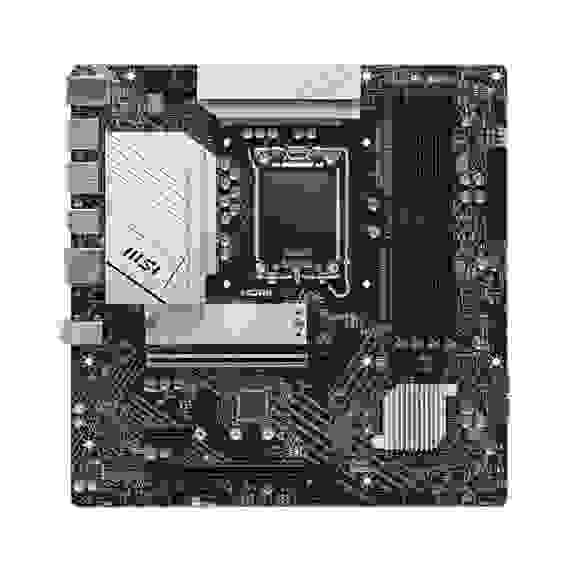 Материнская плата MSI PRO B760M-A DDR4 II DDR4,B760,LGA1700,2DDR4,2PCI-Ex16,1PCI-Ex1,2M.2 4SATA3,2USB3.2 Gen2