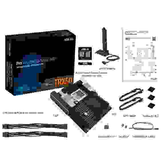 Материнская плата ASUS PRO WS TRX50-SAGE WIFI STR5 CEB 4xDDR5 5xPCIEx16 3xM.2 USB-C 2.5GLAN 10GLAN Wi-Fi 7