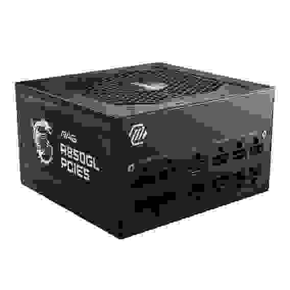 Блок питания MSI MAG A850GL PCIE5 , 850W, 80+ Gold, полностью модульный, ATX 3.1, PCIE5.1