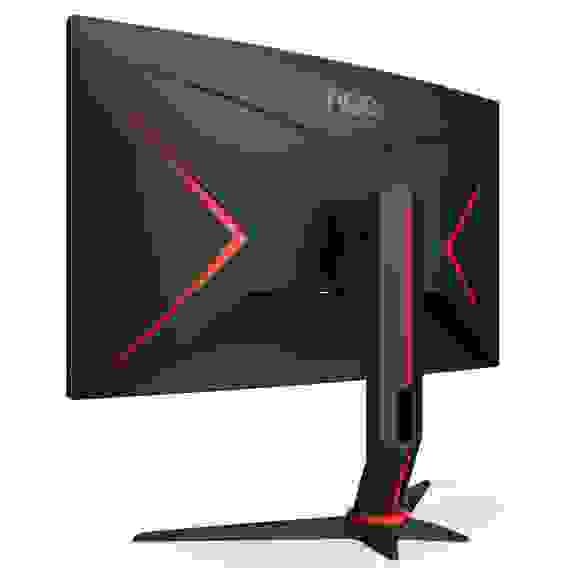 Монитор AOC 27" C27G2ZU Black-Red (VA, 1920x1080, HDMI+HDMI+DP, USB Hub, 0.5 ms, 178°/178°, 300 cd/m, 3000:1, 240Hz, MM, Curved)