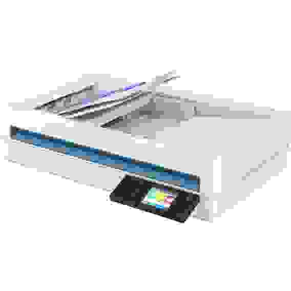 HP ScanJet Pro N4600 fnw1 A4, Сканер, Планшетный ,Цветная, 80(двуст.)/40(одностр.)стр/мин, 1200х1200dpi, 100АПД, Ethernet/USB/Wi-Fi 20G07A