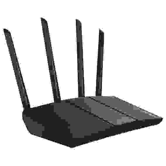 Маршрутизатор ASUS RT-AX57 WiFi 6 4х1G 2402+574Mbps 5GHz/2.4GHz