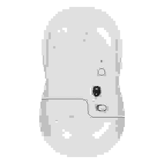 Мышь Logitech Мышь беспроводная Logitech M650 Signature Off White белая, 400-4000 dpi, Bluetooth + 2.4G, 5 кнопок, АА-батарейка, полноразмерная, правый хват