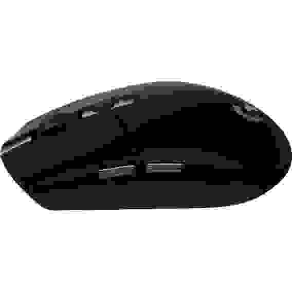 Мышь Logitech Мышь игровая Logitech G304 Lightspeed Black черная, 200-12000dpi, беспроводная 2.4GHz, USB приемник LIGHTSPEED™, 6 программируемых кнопок, под обе руки