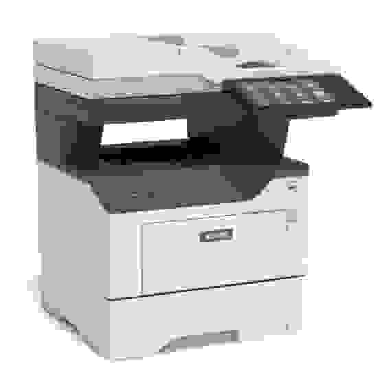 Xerox Versalink B415DN A4, МФУ, лазерное, черно-белое, 47стр/мин, 1200dpi, 1200МГц, 2048Мб, 32Гб, 100АПД, 550+100, AirPrint/USB/Ethernet, 6000стр/картридж, (B415V_DN)