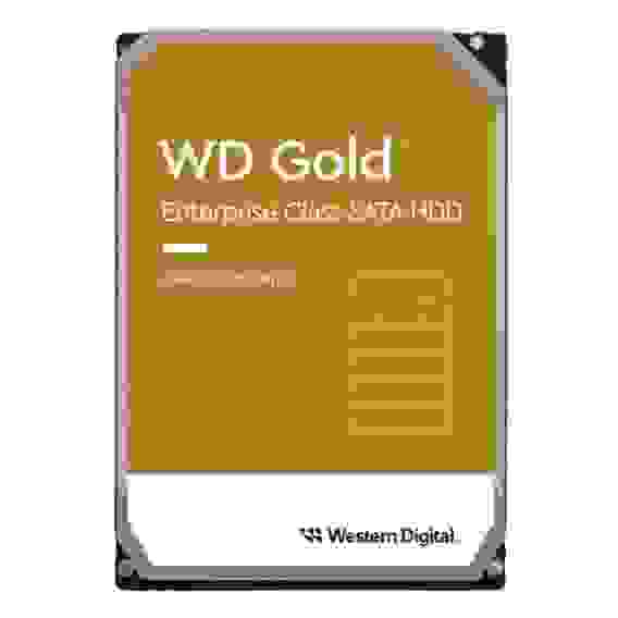 Жесткий диск Western Digital 3.5" 4TB WD4004FRYZ Gold, SATA3, Cache 256MB, 7200 rpm