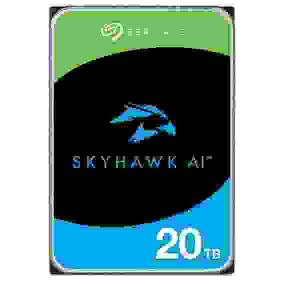 Жесткий диск Seagate 3.5" 20TB SkyHawk AI ST20000VE002 SATA 6Gb/s, 7200rpm, 256MB, 512e