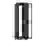 Шкаф Hyperline TTBR-4762-DD-RAL9004 напольный 19-дюймовый, 47U, 2277x600х1200 мм (ВхШхГ), передняя и задняя распашные перфорированные двери (75%), ручка с замком, цвет черный (RAL 9004)(разобранный)