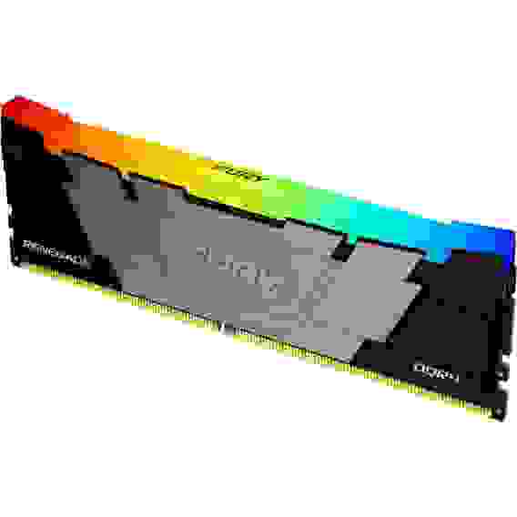 Модуль памяти Kingston 16GB DDR4 3200 FURY Renegade RGB Black XMP Non-ECC Unbuffered DIMM (Kit 2*8gb) 1RX8 16-18-18 1.35V 288-pin 8Gbit