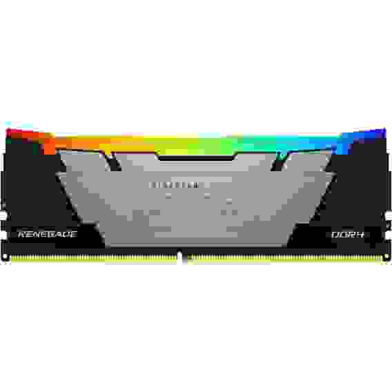 Модуль памяти Kingston 16GB DDR4 3600 FURY Renegade RGB Black XMP Non-ECC Unbuffered DIMM (Single Module) 2RX8 16-20-20 1.35V 288-pin 8Gbit