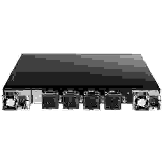 Коммутатор D-Link DXS-5000-54S/A1ASI Управляемый L3 коммутатор с 48 портами 10GBase-X SFP+,6 портами 40GBase-X QSFP+,2 источниками питания AC и 4 вентиляторами
