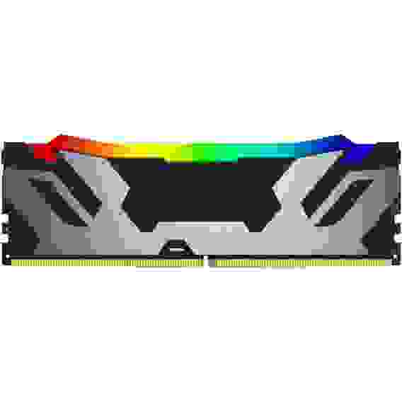 Модуль памяти Kingston 32GB DDR5 6400 FURY Renegade Silver/Black RGB XMP Non-ECC Unbuffered DIMM (Single Module) 2RX8 32-39-39 1.4V 288-pin 16Gbit