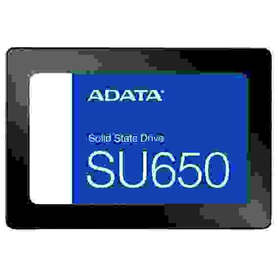 Твердотельный накопитель SSD ADATA 2.5" 2TB SATA III ASU650SS-2TT-R Ultimate SU650 3D NAND, IOPS 40000/65000
