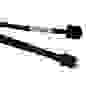 Кабель Amphenol RSL38-2804 Slimline SASx4 (SFF8654) -to- HD MiniSAS x4 (SFF8643) 80cm,