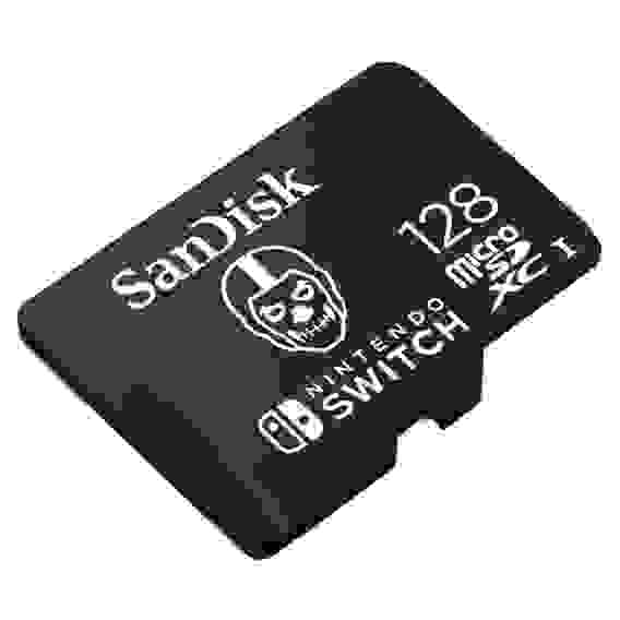 Карта памяти SanDisk Nintendo MicroSD UHS I Card - Fortnite Edition, Skull Trooper, 128GB